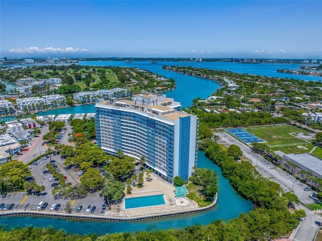 7441 Wayne Ave Unit 11F, Miami Beach, FL 33141 - drone / aerial view of a large body of water