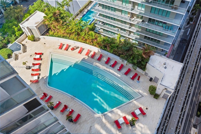 view of pool