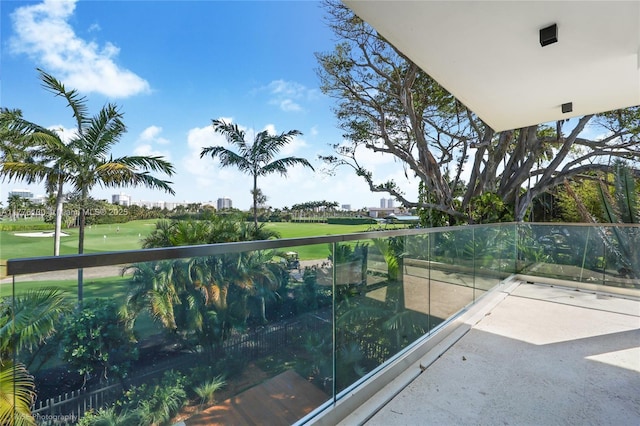 5825 Alton Rd, Miami Beach, FL 33140 - balcony with golf course view