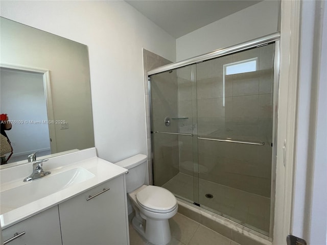 12179 NW 23rd Ct, Miami, FL 33167 - bathroom with vanity, a stall shower, and tile patterned floors