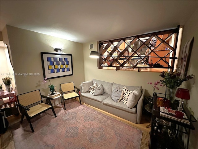 400 Valencia Ave Unit 2, Coral Gables, FL 33134 - living area with wood finished floors