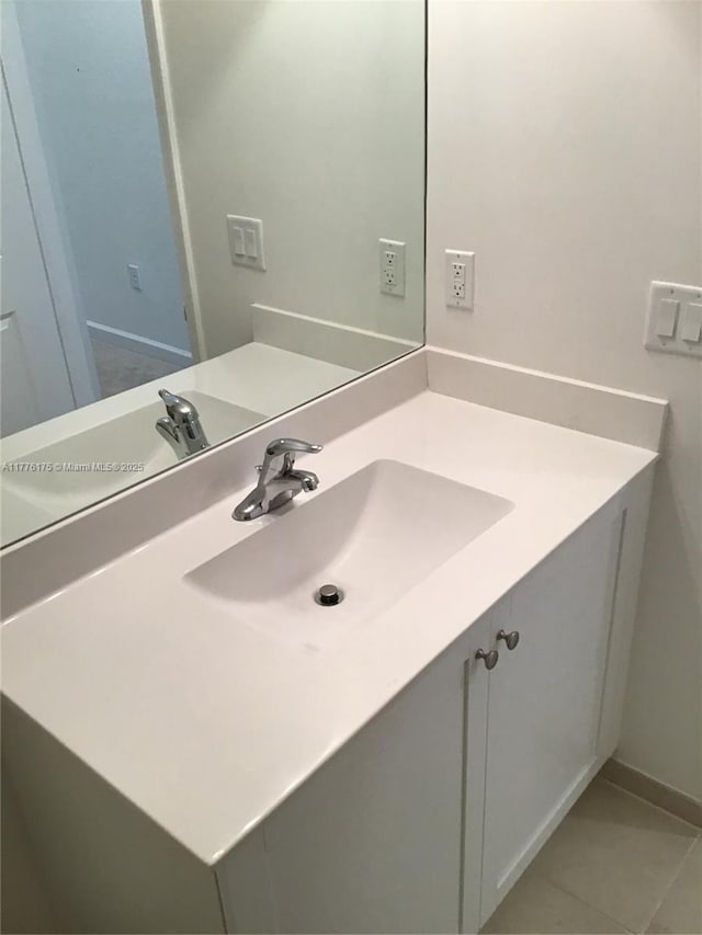 11378 SW 254th Ter, Homestead, FL 33032 - bathroom with tile patterned floors and vanity