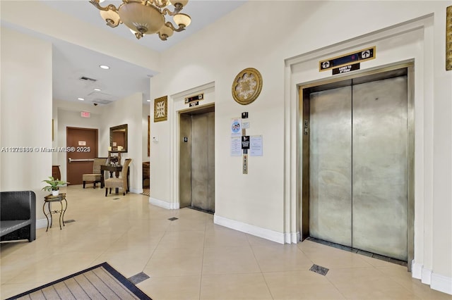 2280 SW 32nd Ave Unit 305, Miami, FL 33145 - building lobby with recessed lighting
