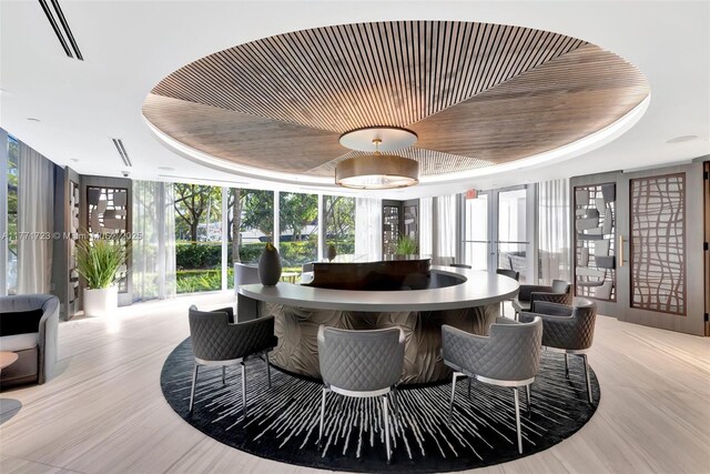 333 Las Olas Way Unit 1007, Fort Lauderdale, FL 33301 - building lobby with floor to ceiling windows