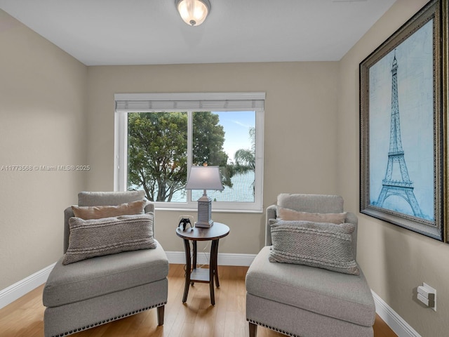 17794 SW 47th St, Miramar, FL 33029 - living area with light wood-style floors and baseboards