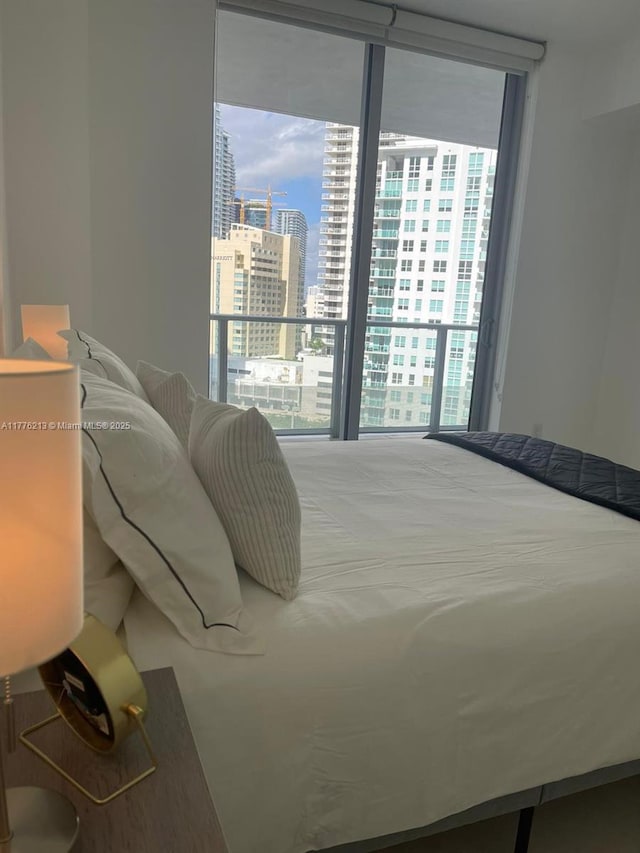 1300 Brickell Bay Dr Unit 1601, Miami, FL 33131 - bedroom with a view of city