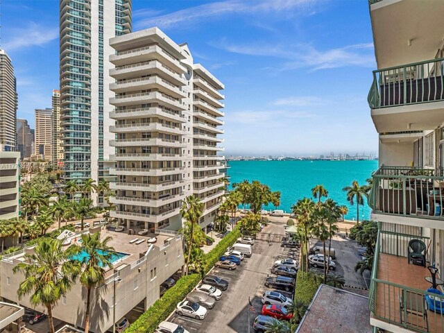 1408 Brickell Bay Dr Unit 816, Miami, FL 33131 - property view of water featuring a city view