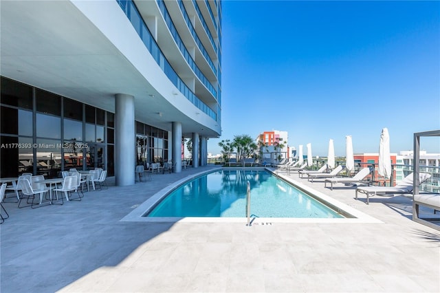 1600 NE 1st Ave Unit 2615, Miami, FL 33132 - community pool featuring a patio