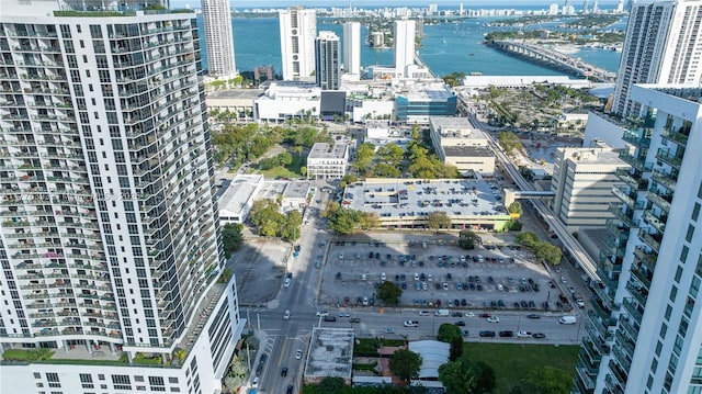 1600 NE 1st Ave Unit 2615, Miami, FL 33132 - view of urban area with a nearby body of water and apartment complex