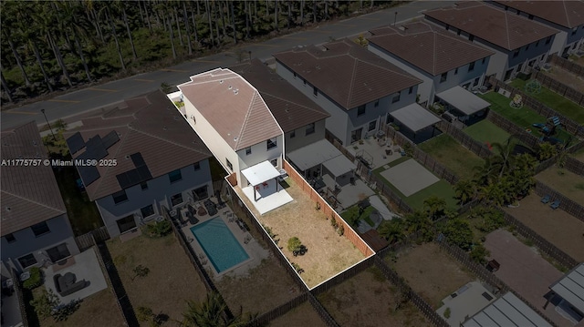 drone / aerial view