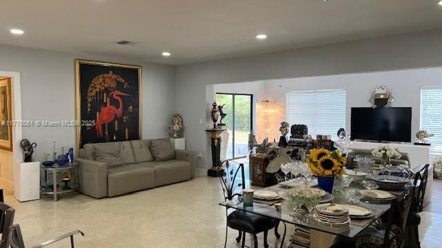 9380 SW 179th Ter, Palmetto Bay, FL 33157 - living area with healthy amount of natural light and recessed lighting