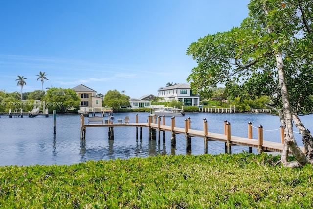 3543 S Ocean Blvd Unit 103, South Palm Beach, FL 33480 - dock area with a water view