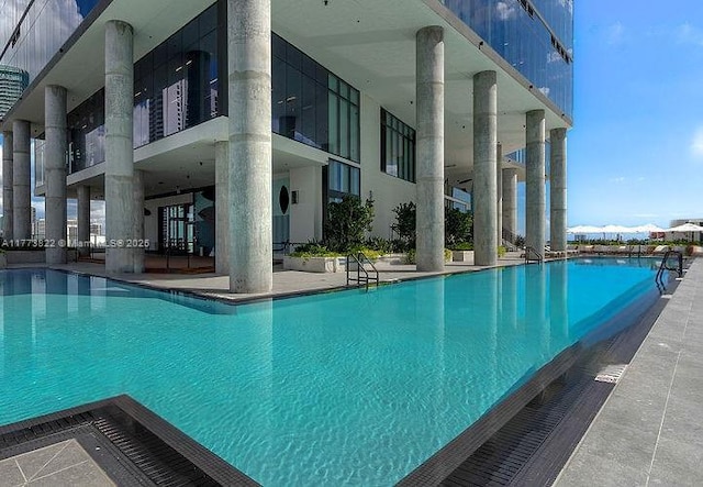 398 NE 5th St Unit 1408, Miami, FL 33132 - community pool featuring a patio