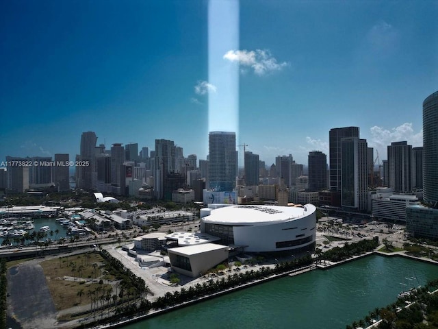 398 NE 5th St Unit 1408, Miami, FL 33132 - view of city with a water view