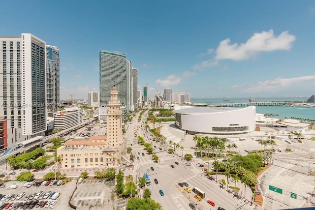 398 NE 5th St Unit 1408, Miami, FL 33132 - view of city with a water view