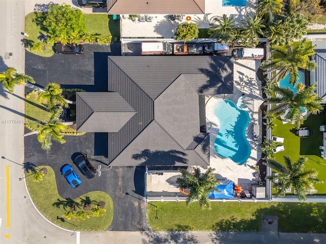 drone / aerial view