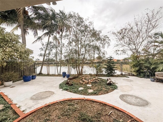 15809 SW 65th Ter, Miami, FL 33193 - view of yard with a fenced backyard and a patio area