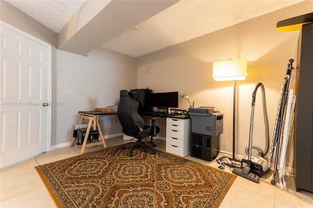1680 NE 191st St Unit 307-2, Miami, FL 33179 - tiled office with baseboards