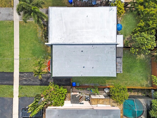 drone / aerial view
