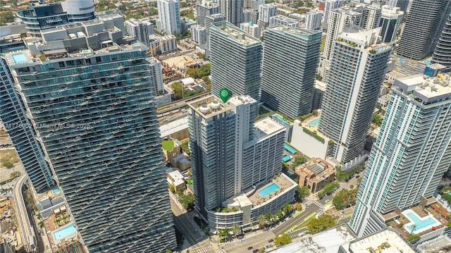 1250 S Miami Ave Unit 1206, Miami, FL 33130 - view of urban area featuring a pool area