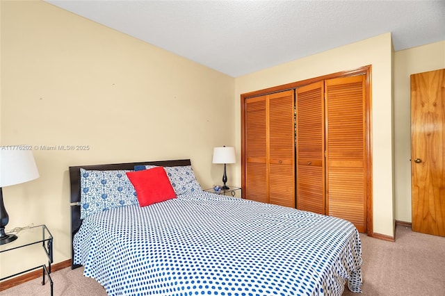 11472 SW 28th Ter, Miami, FL 33165 - carpeted bedroom with a closet and baseboards
