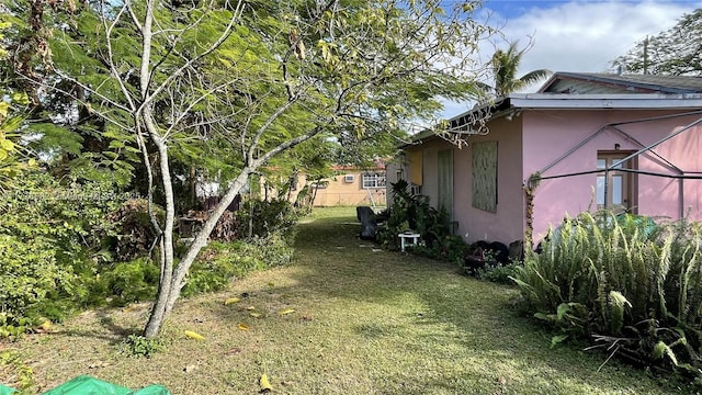 view of yard