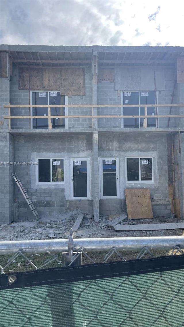 view of back of house