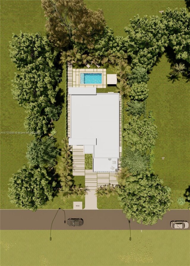 5912 SW 33rd St, Miami, FL 33155 - birds eye view of property