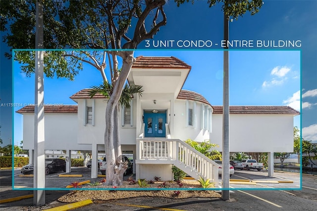 13131 Ixora Ct Unit A-1 A-2 A-3, North Miami, FL 33181 - birds eye view of property featuring a water view and a view of city