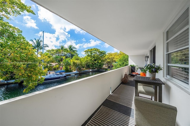 13131 Ixora Ct Unit A-1 A-2 A-3, North Miami, FL 33181 - balcony featuring a water view