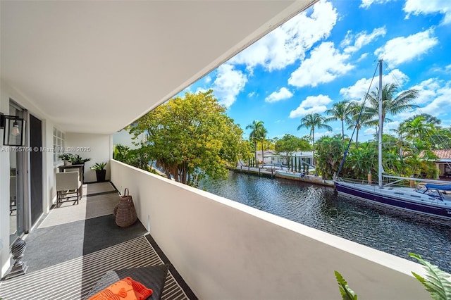 13131 Ixora Ct Unit A-1 A-2 A-3, North Miami, FL 33181 - balcony with a water view