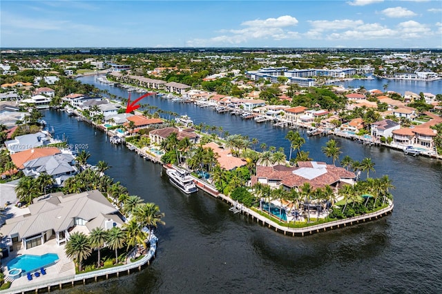 872 NE 79, Boca Raton, FL 33487 - aerial perspective of suburban area with a large body of water