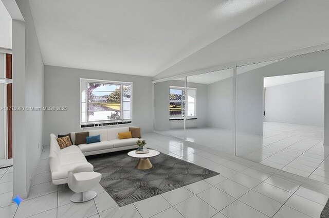 3881 Hidden Cypress Way, Lake Worth, FL 33467 - tiled living room featuring arched walkways and ceiling fan