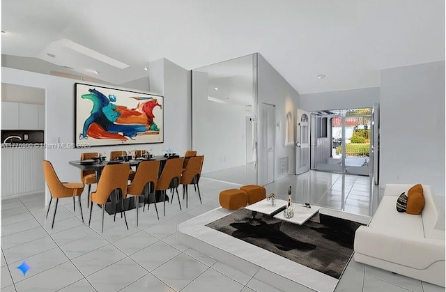 3881 Hidden Cypress Way, Lake Worth, FL 33467 - dining room with lofted ceiling