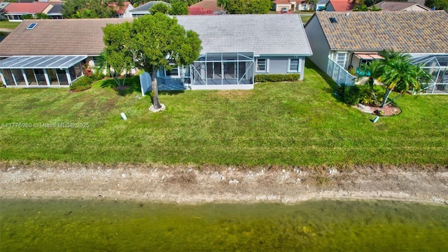3881 Hidden Cypress Way, Lake Worth, FL 33467 - aerial perspective of suburban area featuring a nearby body of water