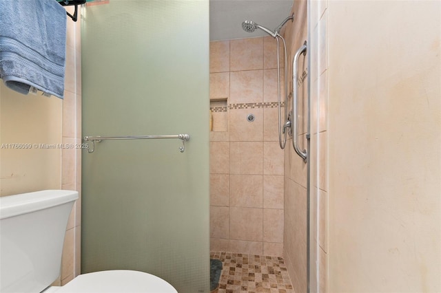 6034 Indrio Rd Unit 7, Fort Pierce, FL 34951 - full bathroom with toilet and a stall shower