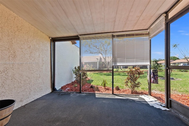 6034 Indrio Rd Unit 7, Fort Pierce, FL 34951 - view of unfurnished sunroom