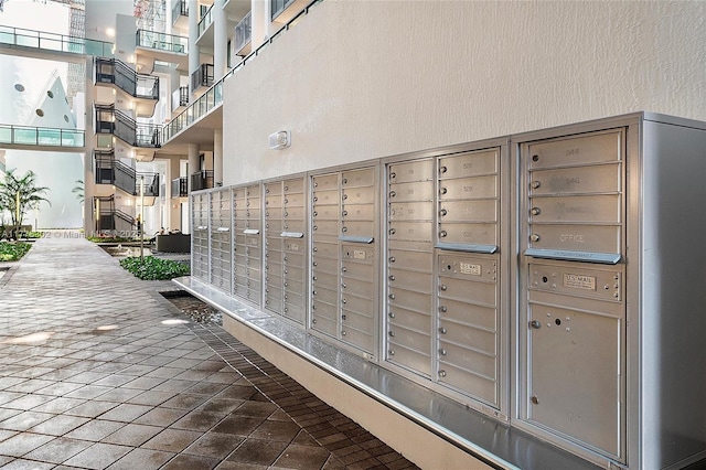 view of community with mail area