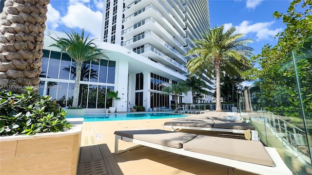16385 Biscayne Blvd Unit 707, North Miami Beach, FL 33160 - view of community pool