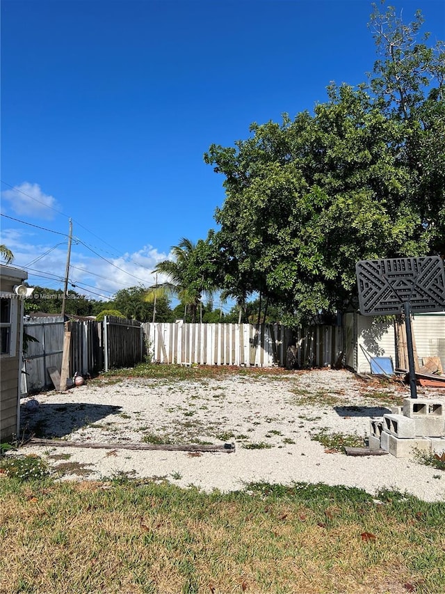 1023 N 25th Ave, Hollywood, FL 33020 - view of yard with fence