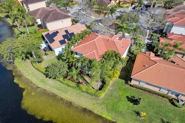 16226 Opal Creek Dr, Weston, FL 33331 - drone / aerial view featuring a water view and a residential view