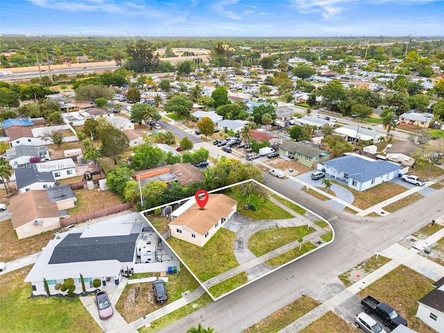 4814 SW 20th St, Fort Lauderdale, FL 33317 - aerial view featuring a residential view