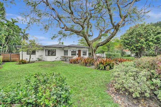 11060 Griffing Blvd, Biscayne Park, FL 33161 - view of yard with fence