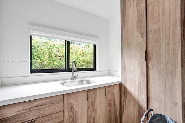 11060 Griffing Blvd, Biscayne Park, FL 33161 - bathroom with a sink and a healthy amount of sunlight