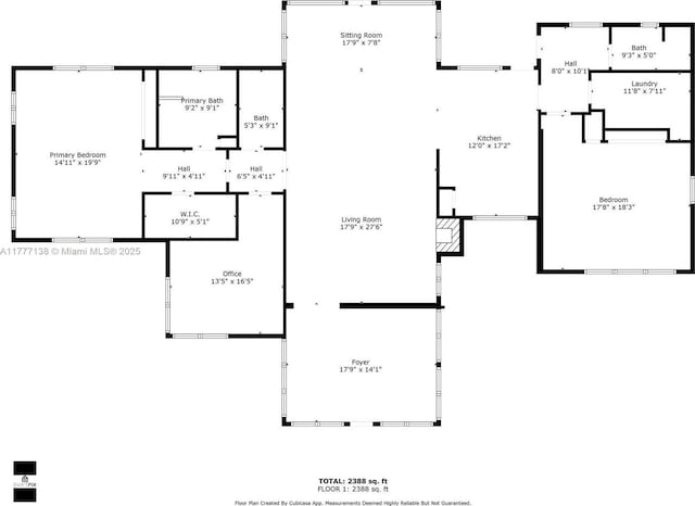 11060 Griffing Blvd, Biscayne Park, FL 33161 - view of layout