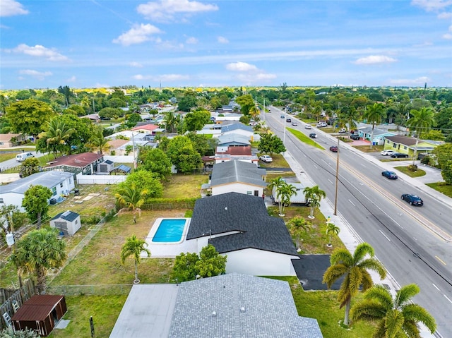 6335 Southgate Blvd, Margate, FL 33068 - aerial view of residential area with a pool