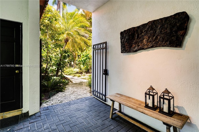 view of gate