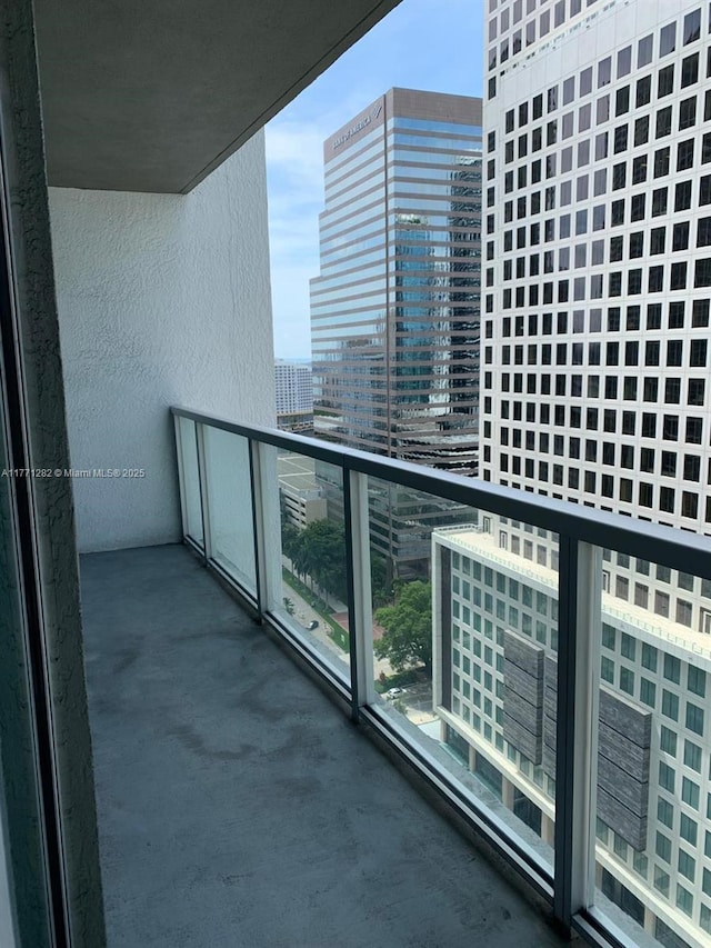 55 SE 6th St Unit 2404, Miami, FL 33131 - balcony with a city view