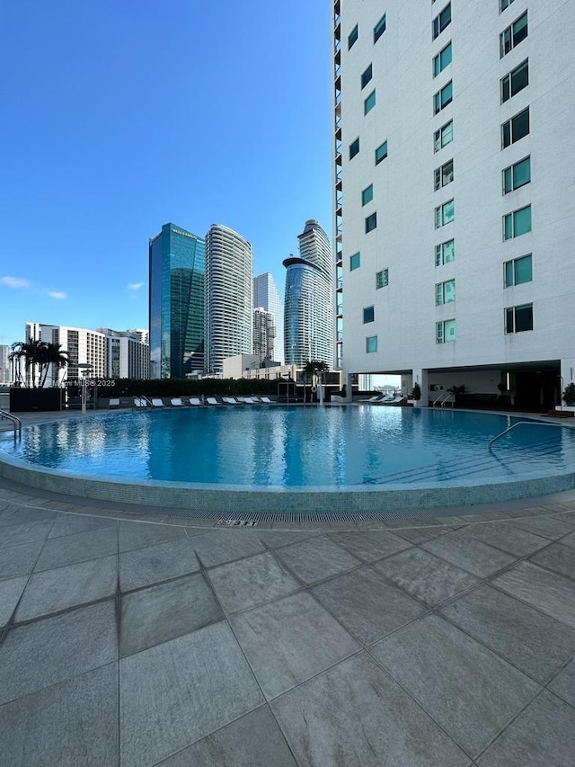 55 SE 6th St Unit 2404, Miami, FL 33131 - view of pool with a view of city