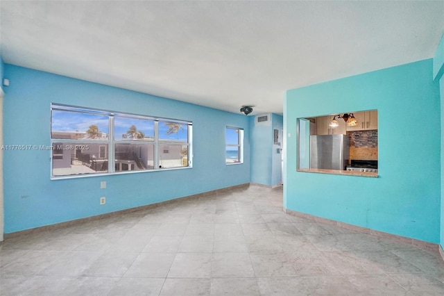 1801 S Surf Rd Unit 2A, Hollywood, FL 33019 - unfurnished room featuring visible vents and baseboards